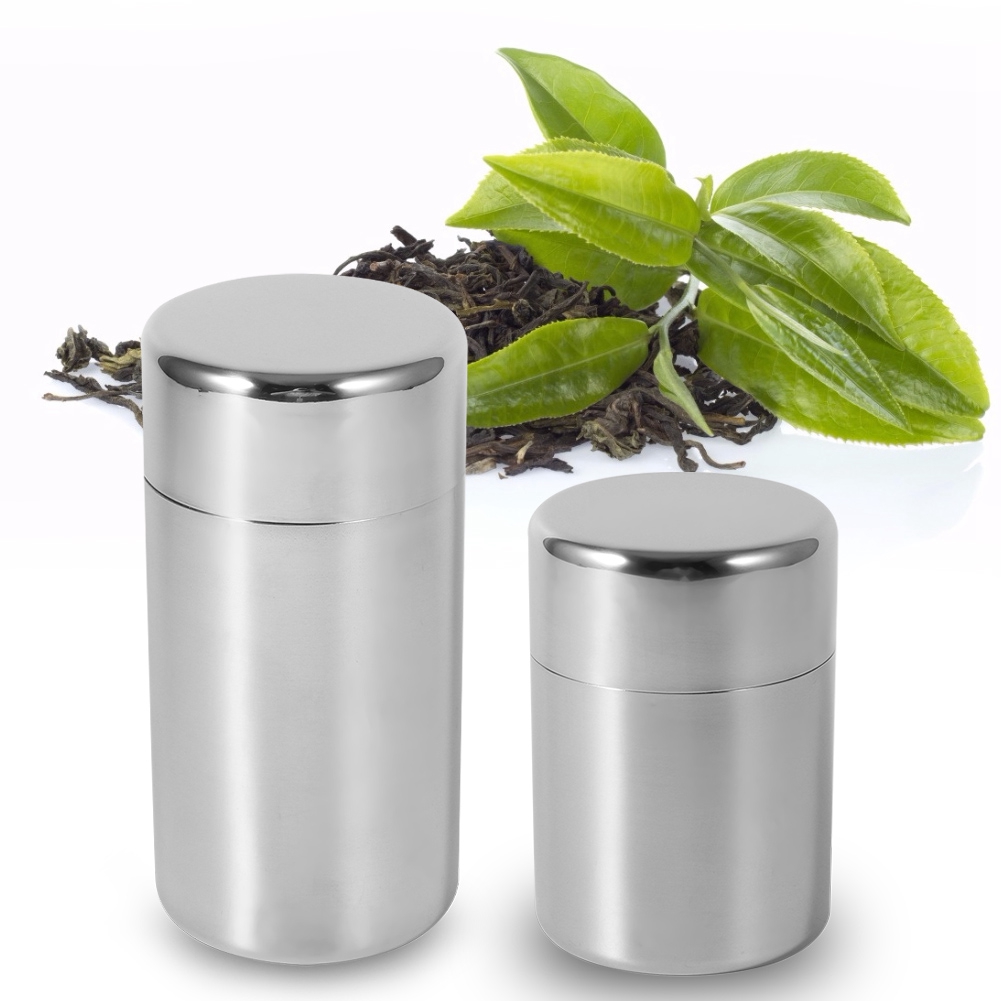 Latas de Aço Inoxidável para C - Coffee Tea Sugar avaliação e preço