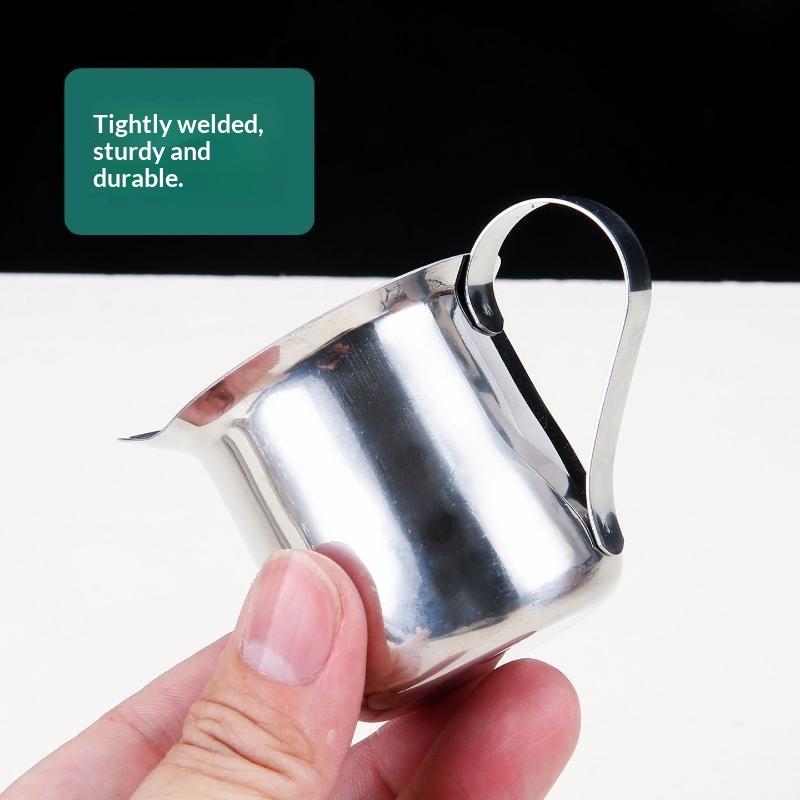 Jarra de aço inoxidável para e - Barista Milk Jug avaliação e preço