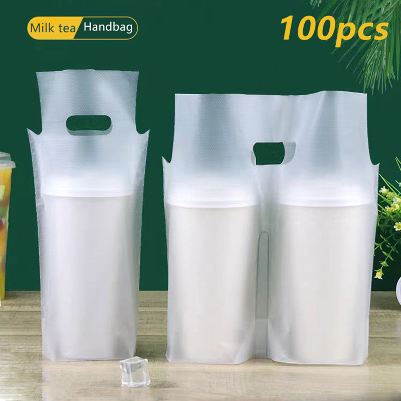 100 Sacos Plásticos Transparen - Coffee Tea With Milk avaliação e preço
