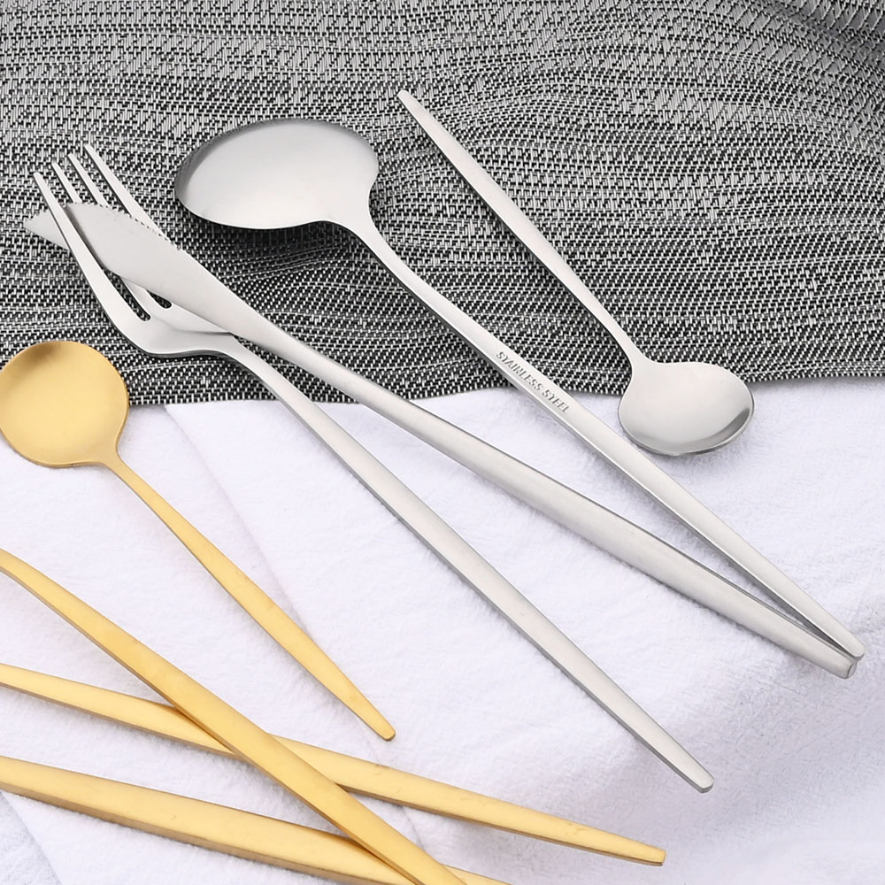 6 pçs pequeno matte colher chá - Coffee Tea And Sugar Set avaliação e preço